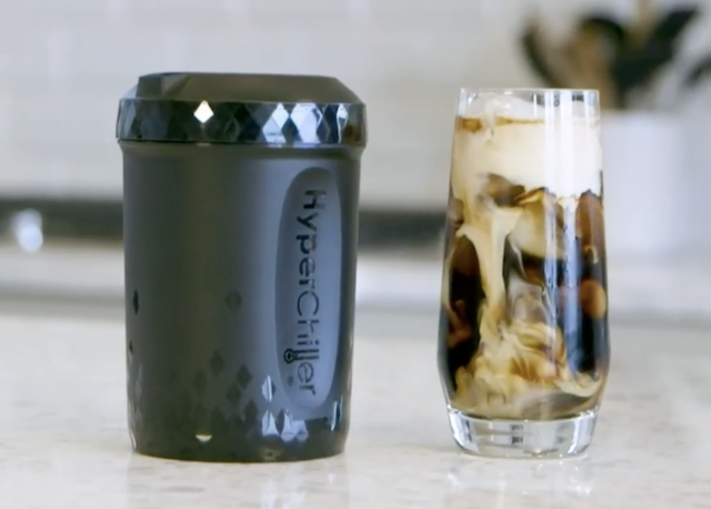 Coffee tastes better when iced and the HyperChiller proves it