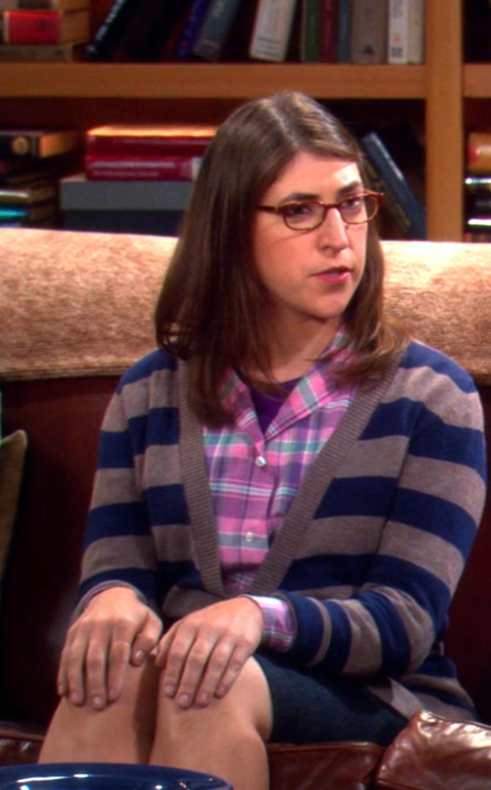 Mayim Bialik as Amy Farrah Fowler