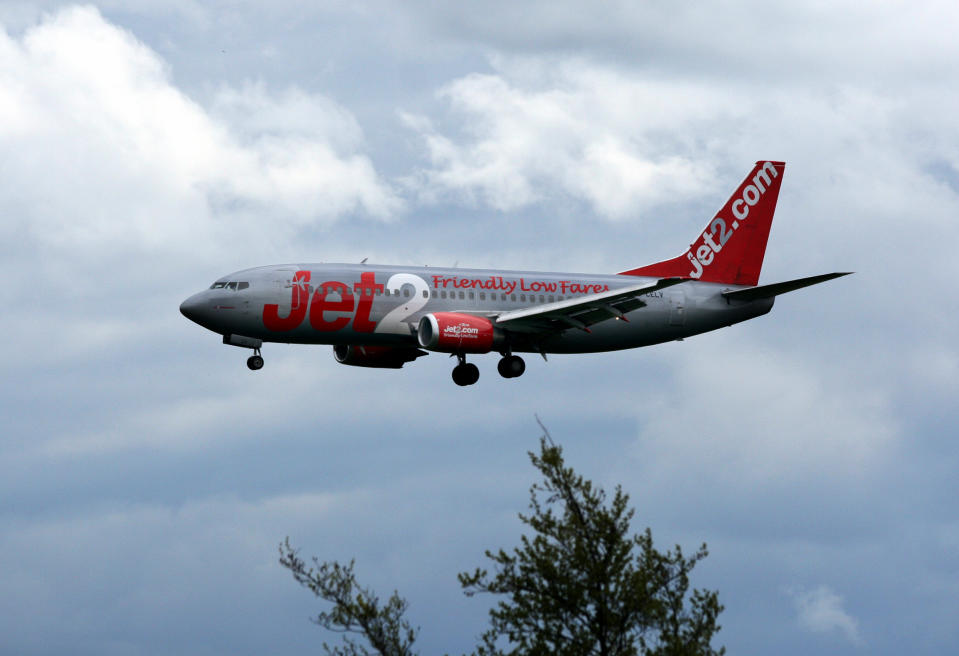 Jet2 said there had been scant detail on the 'traffic light' framework for destinations. Photo: AP Photo/Scott Heppell