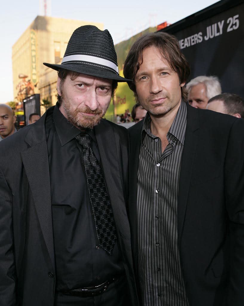 XFiles I Want to Believe Hollywood Premiere 2008 Frank Miller David Duchovny