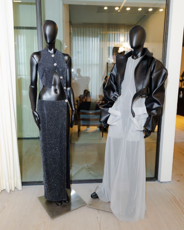 Ghanaian designer Kwame Adusei showcased his latest collection at the Black in Fashion Council's Discovery Showroom for the spring-summer 2023 season. (Photo: Bre JohnsonBre Johnson/BFA.com)