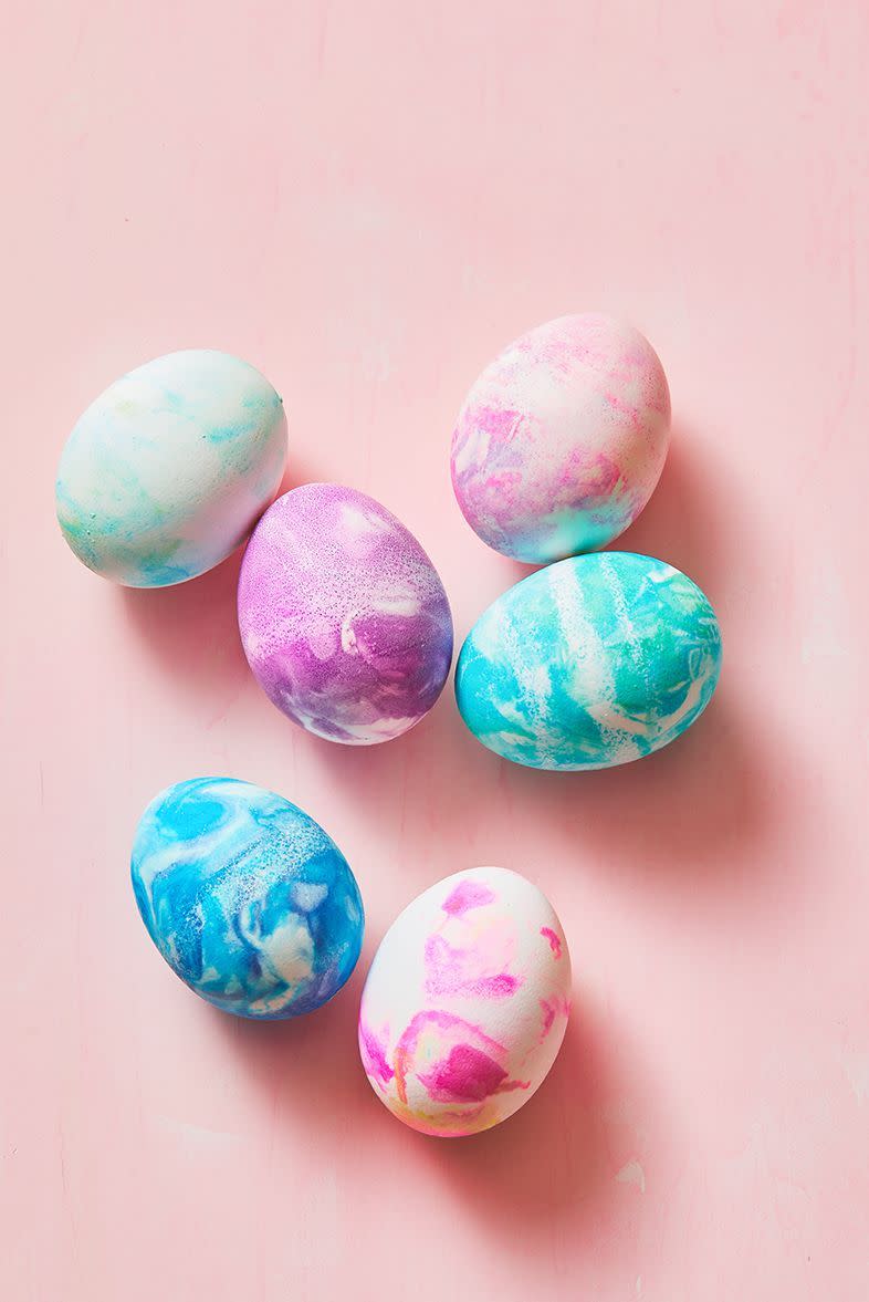 Marbled Easter Eggs