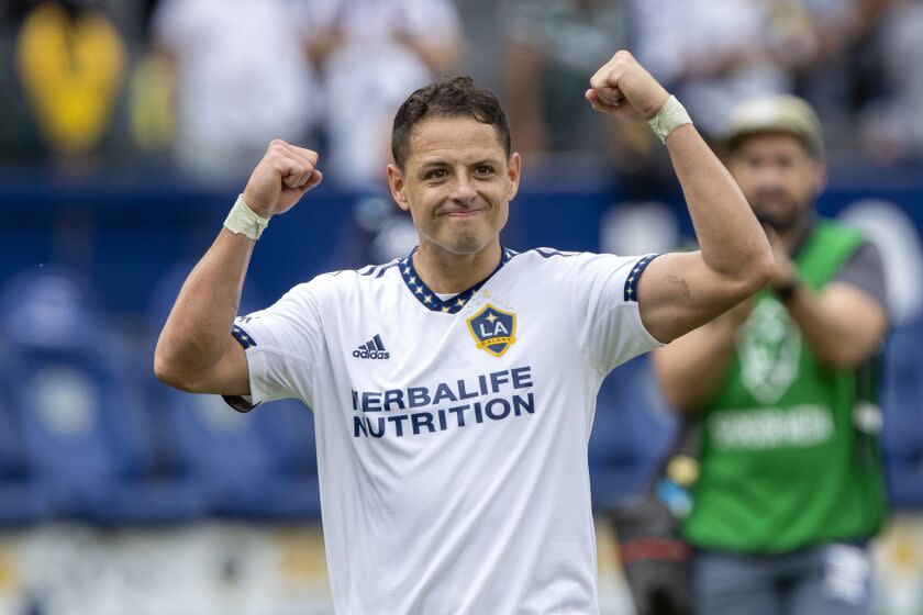 Javier 'Chicharito Hernández (Alex Gallardo / Associated Press)