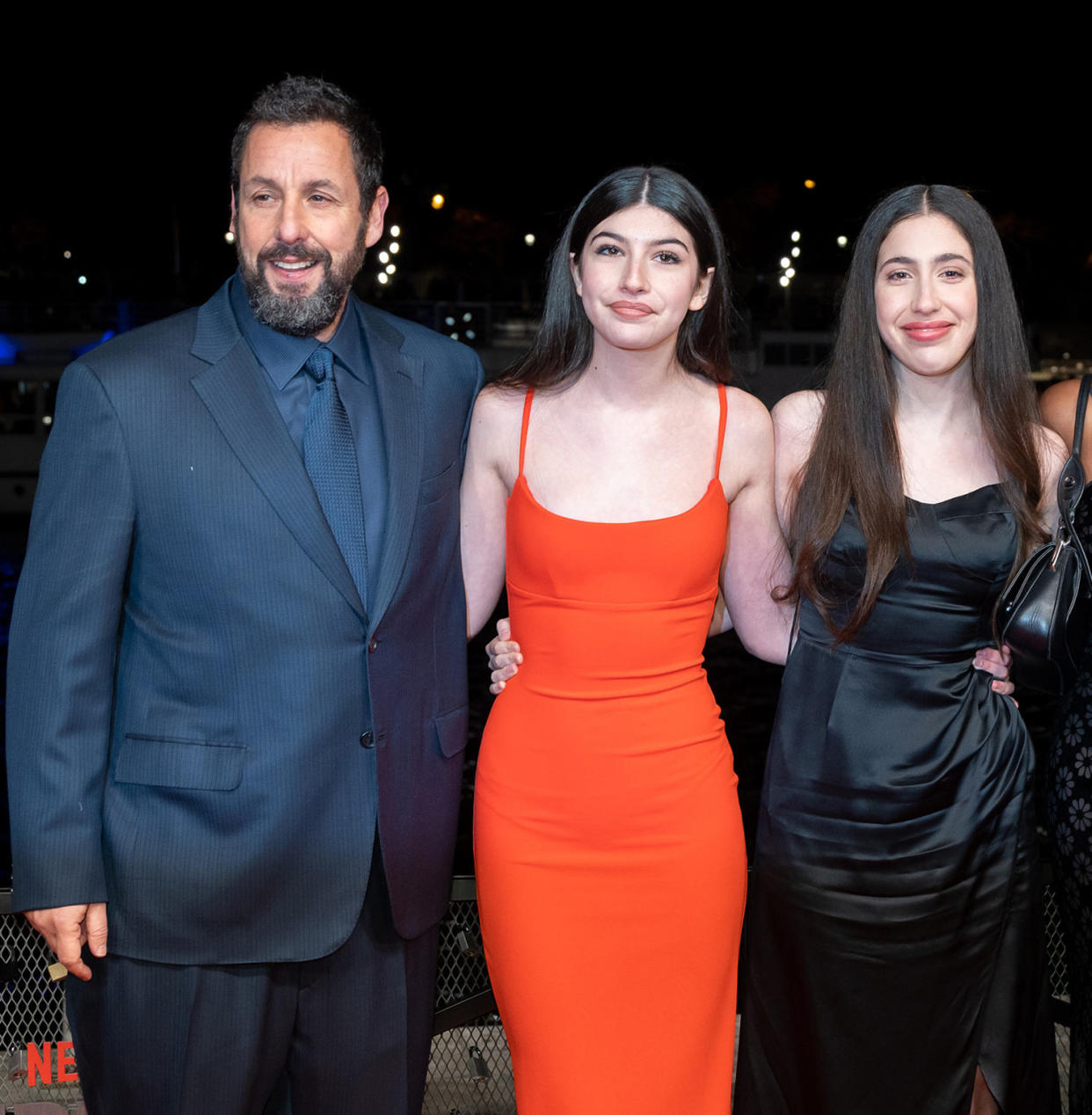 Adam Sandler, Sunny Sandler, and Sadie Madison Sandler  (Marc Piasecki / WireImage)