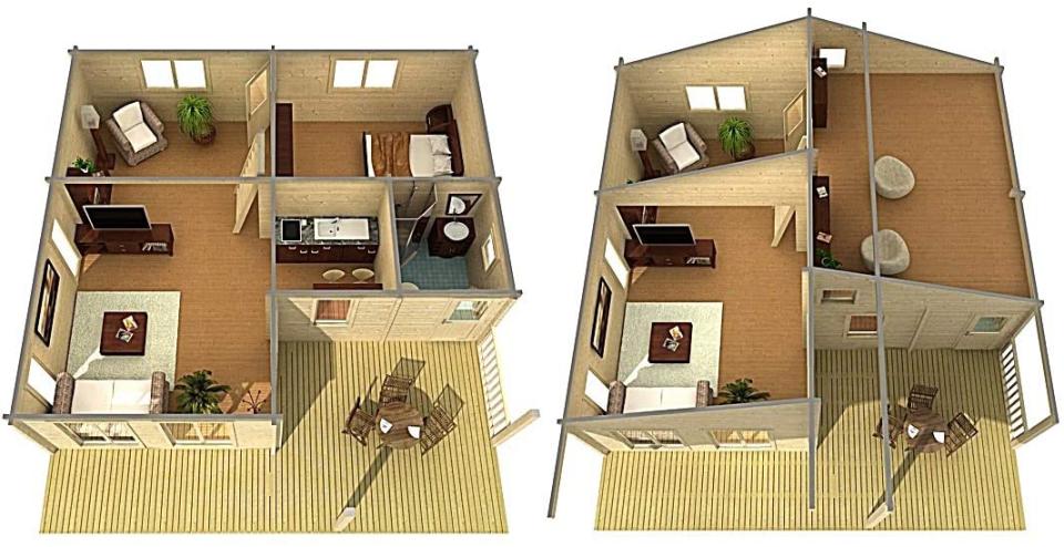 La casa de hasta 5 habitaciones que puedes comprar en Amazon por menos de 30.000 euros