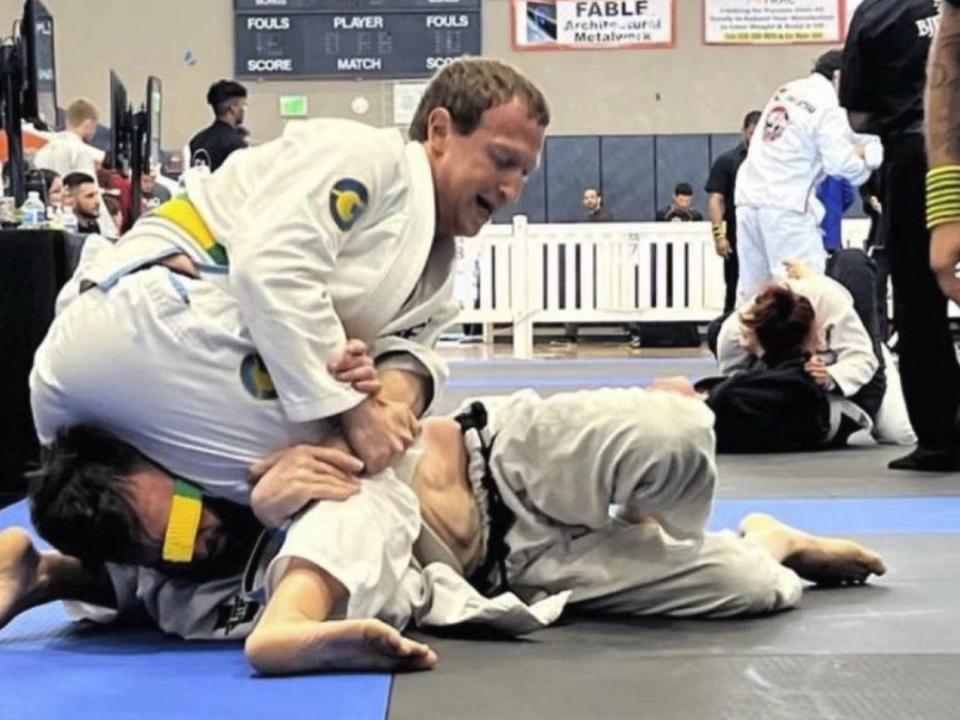 Mark Zuckerberg participates in jiu-jitsu tournaments and Bill Gates has played tennis against Jeff Bezos.