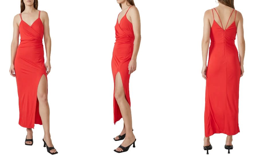 Bardot Faux Wrap Midi Dress - Nordstrom, $44 (originally $109)