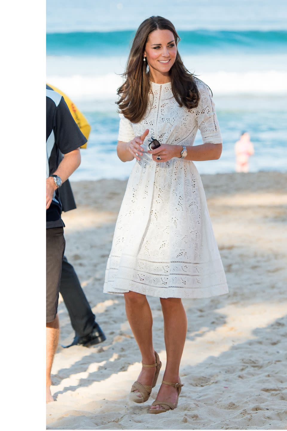 <p>Visiting Manly Beach in Sydney, Australia in a Zimmerman dress</p>