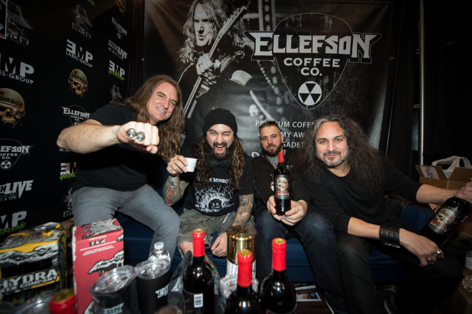 David Ellefson (Megadeth), Mike Portnoy (Sons of Apollo), Mark Menghi (Metal Allegiance), Mark Osegueda (Death Angel)