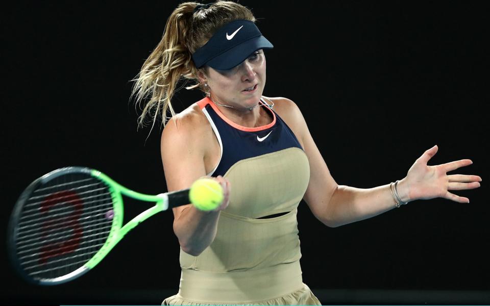 Svitolina takes the opening set against Gauff - Getty Images