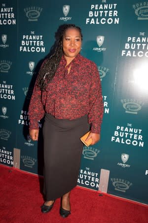 Red carpet arrivals for the screening of the film The Peanut Butter Falcon in Los Angeles