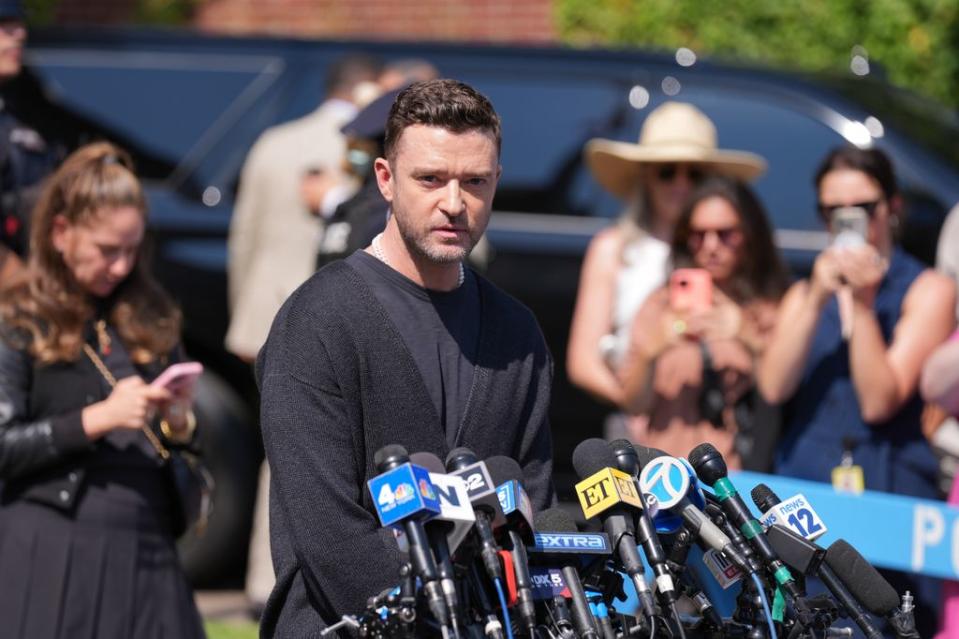 Justin Timberlake admite su culpabilidad tras ser arrestado por conducir bajo los efectos del alcohol