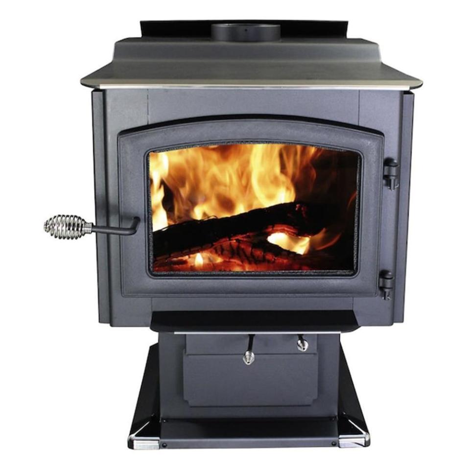 1) 3,200-Square-Foot Wood Stove