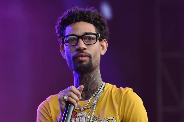 PnB Rock at Firefly Music Festival on June 16, 2018 in Dover, DE.  - Credit: Kevin Mazur/Getty Images