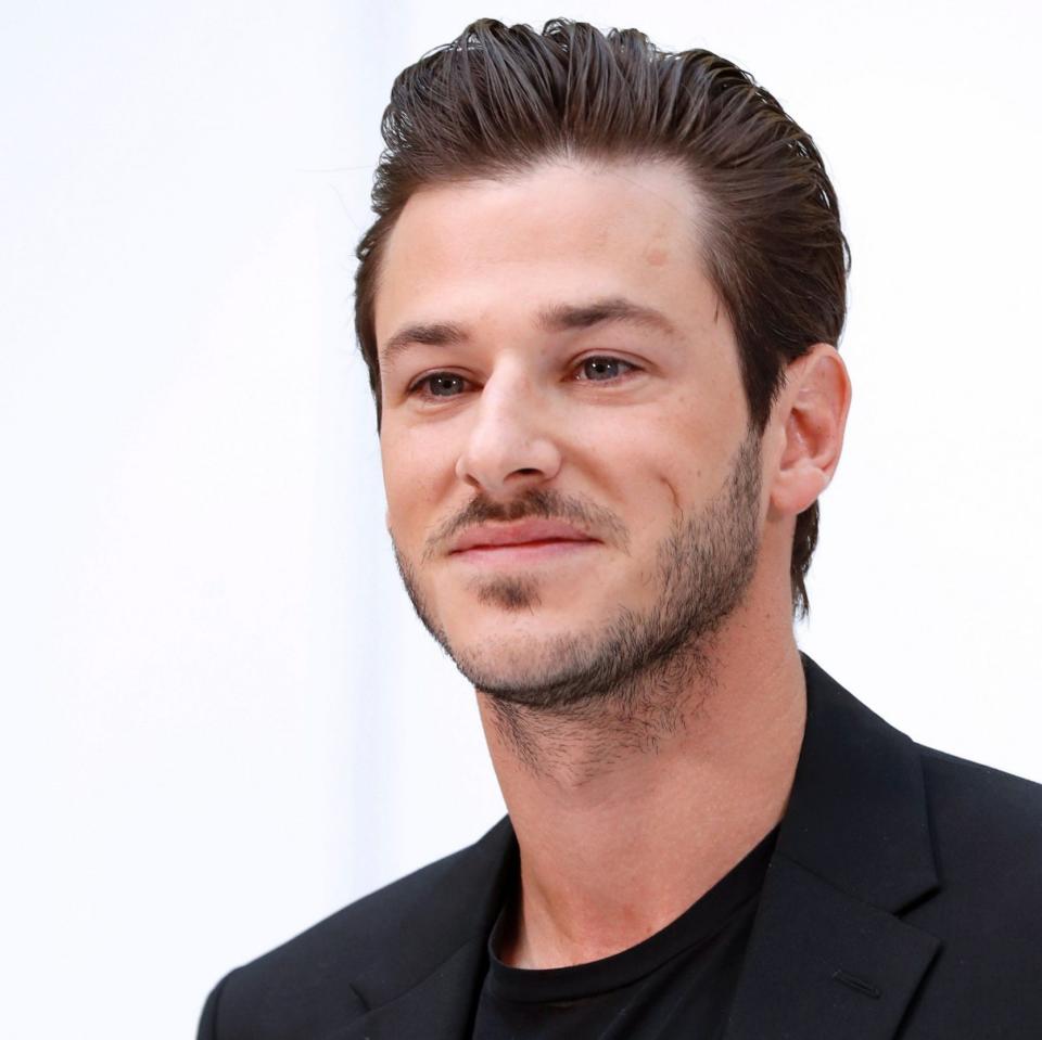 French actor Gaspard Ulliel hair quiff celebrity - Getty Images