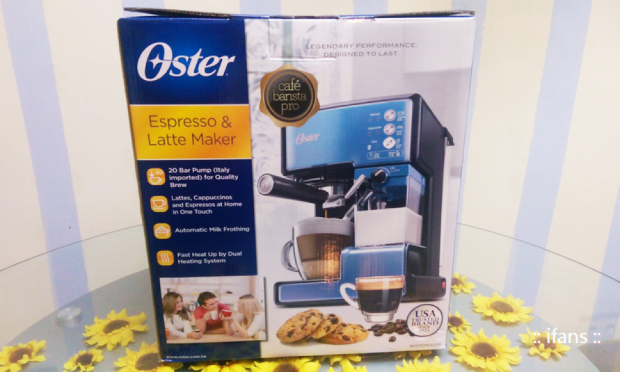 按一下好簡單！OSTER 奶泡大師義式咖啡機 PRO 宅在家就能享受一杯專業風味