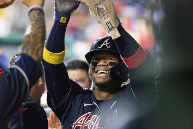 Acuña delivers late (really late, thanks to a rain delay) as Braves outlast  Phillies 8-7 in 11-inning, six-hour game – The Morning Call