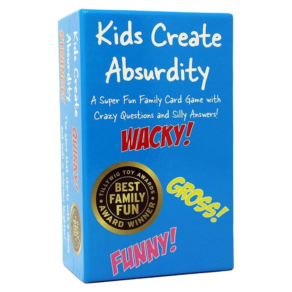 19) Kids Create Absurdity Card Game