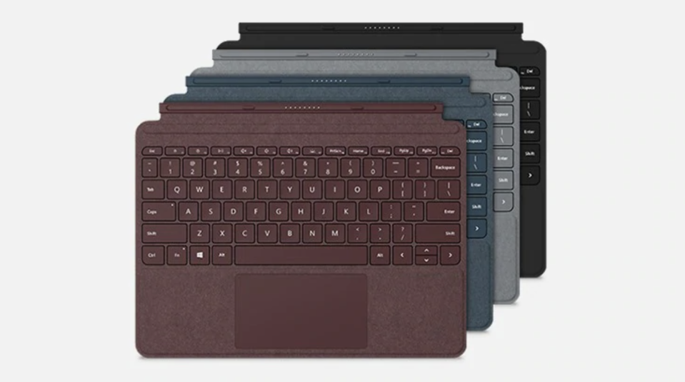 Surface Go Signature Type Colour. (PHOTO: Microsoft)