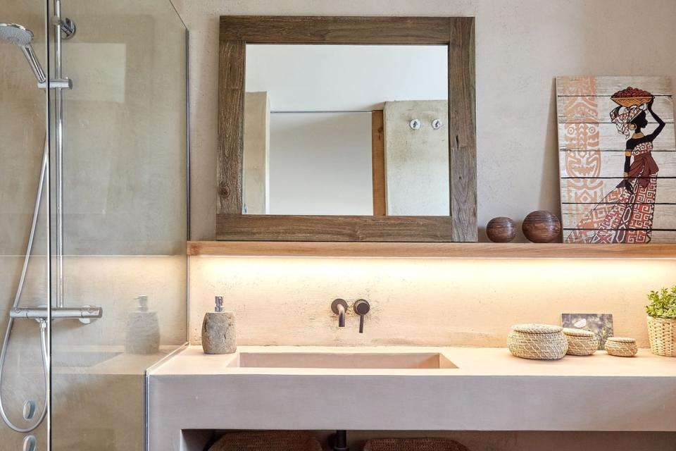 The critters thrive in bathroom humidity, especially during warmer months ((Carla Capdevila/Houzz/PA))