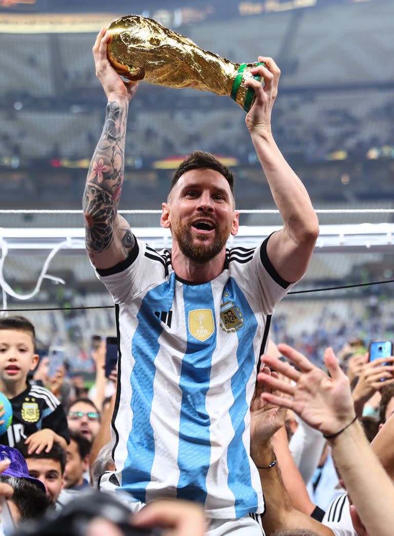 Lionel Messi y la Copa del Mundo, el 18 de diciembre de 2022 en Qatar