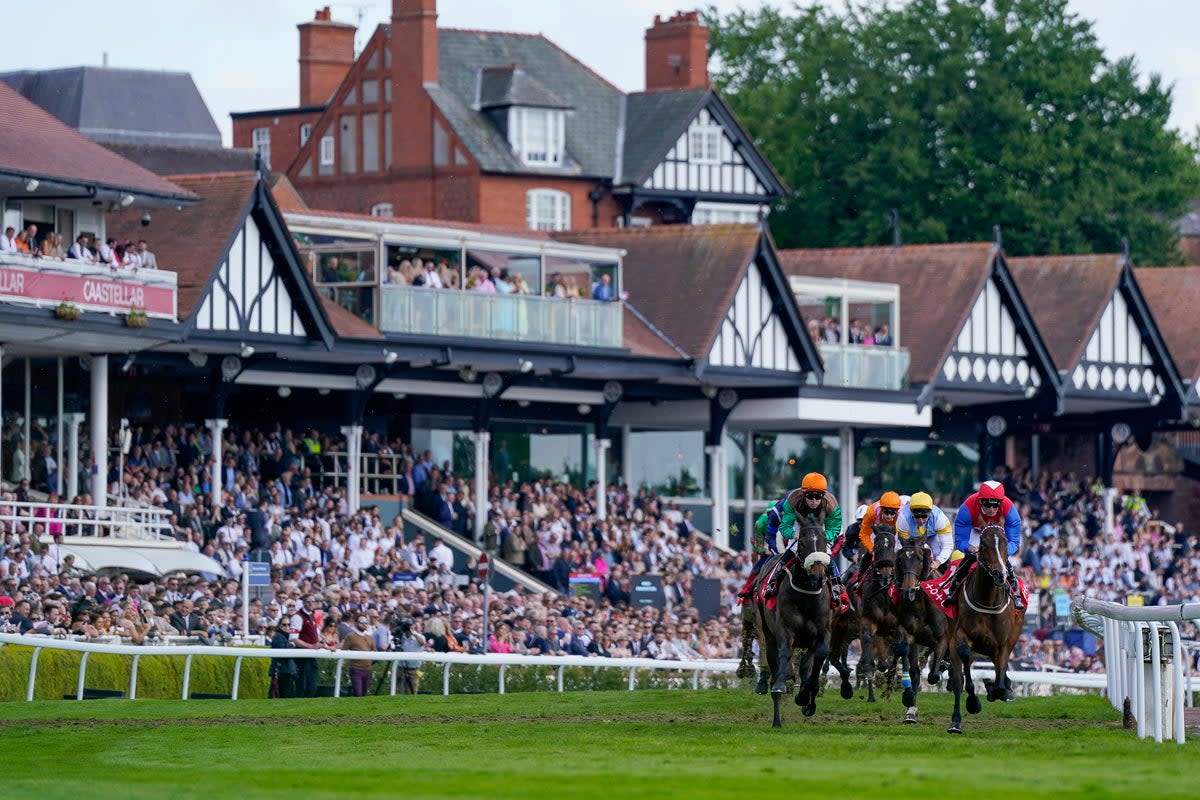 There is a bumper afternoon of flat racing action ahead at Chester on Friday (Getty Images)