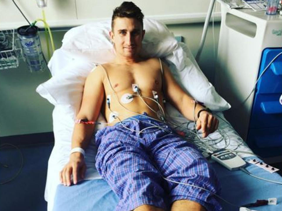 James Taylor was forced to retire at 26 with a heart condition: Instagram