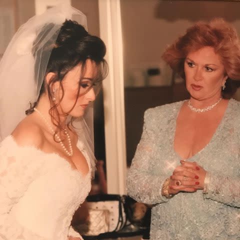 <p>Kyle Richards Instagram</p> Kyle Richards and her mom Kathleen.