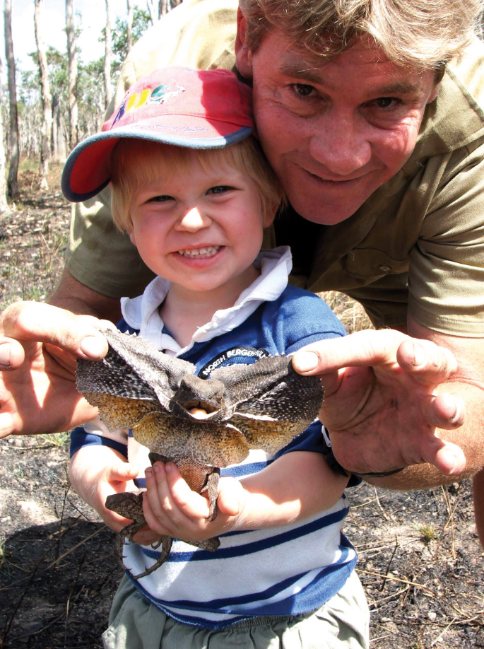 Rob was just two when his dad Steve died in a tragic accident involving a stingray. Source: Getty