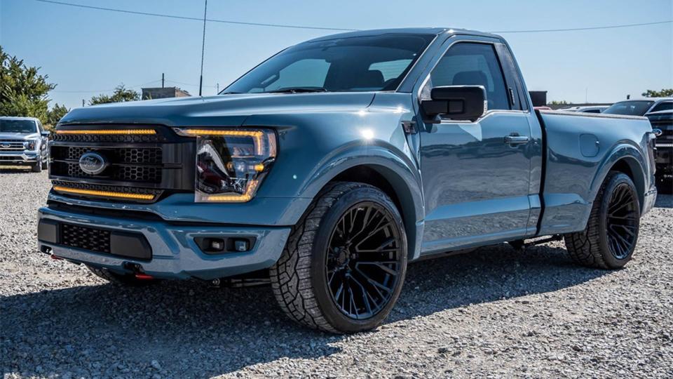 Dealer Builds Widebody 2023 Ford F-150 Single Cab Street Truck Ford Won’t photo