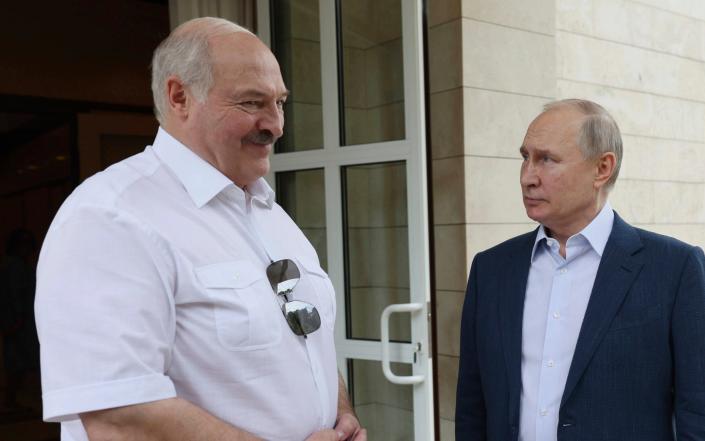 Putin&#x002019;s first call to a world leader after the mutiny began was to Alexander Lukashenko