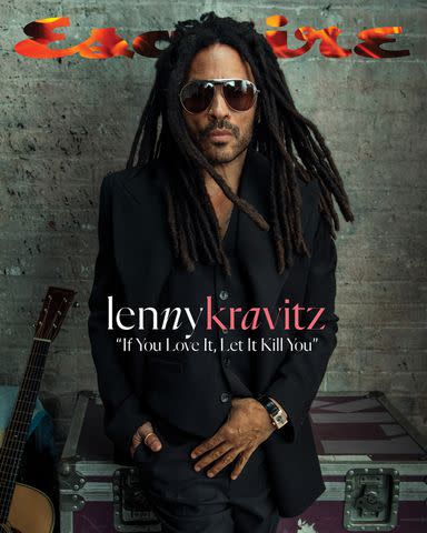 <p>Norman Jean Roy</p> Lenny Kravitz on the cover of Esquire