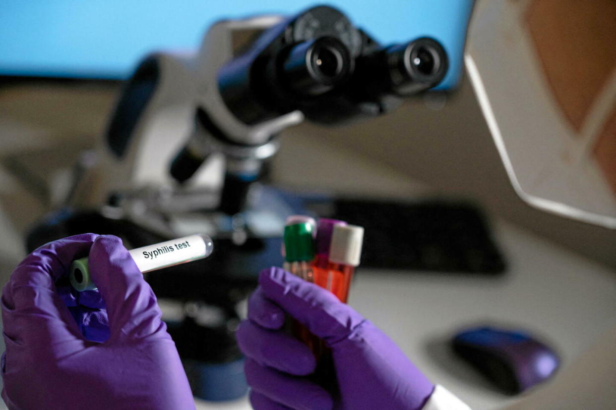 Les autorités sanitaires s’inquiètent d’une augmentation des infections sexuellement transmissibles lors des Jeux olympiques de Paris.   - Credit:COLLANGES / IMAGE POINT FR / BSIP via AFP