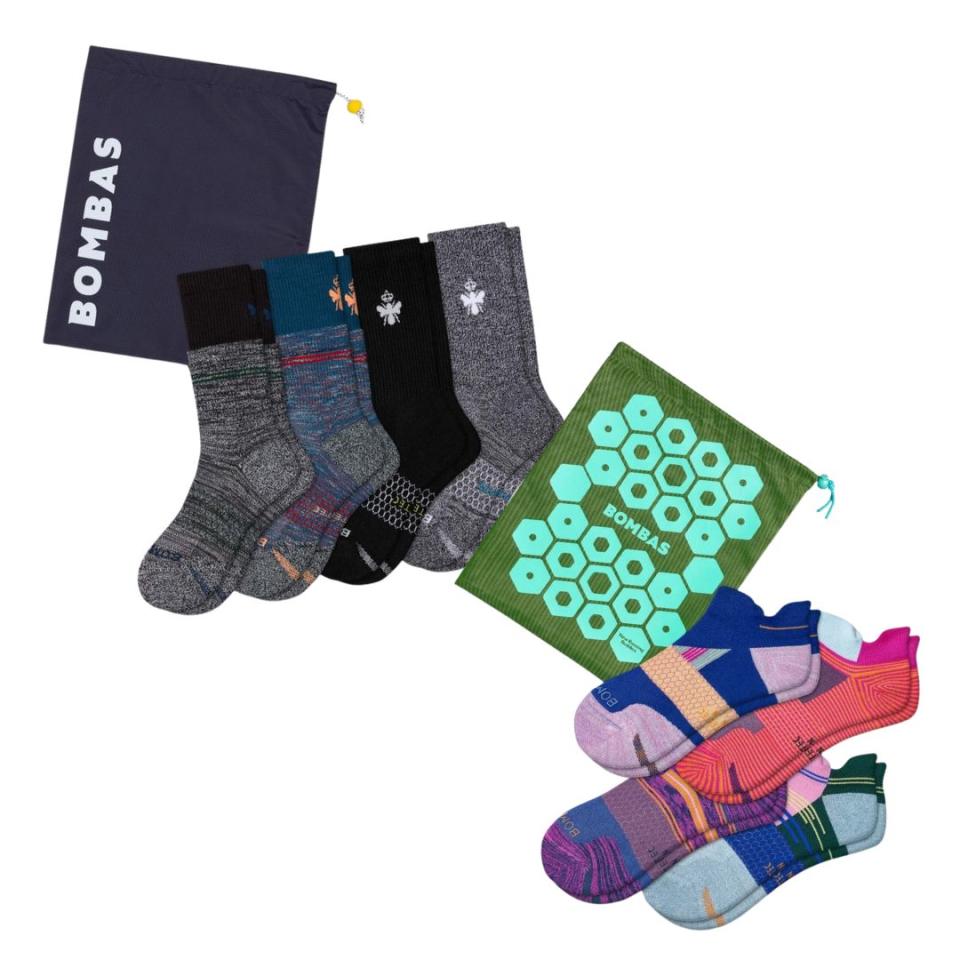 When in doubt, socks are always a solid gift choice for the always active person in your life. These Bombas socks not only come with a bag to store them in, but they're also designed for activity with moisture-wicking, cushioning and airflow venting.You can buy the women's socks for $72 or men's for $78 from Bombas. 