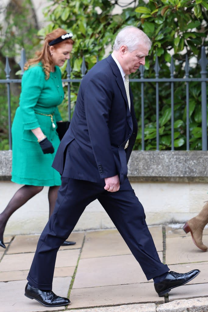 Prince Andrew’s attendance at the service comes after the 64-year-old royal faced blowback for leading the procession while attending a memorial for King Constantine of Greece. Chris Jackson/Getty Images