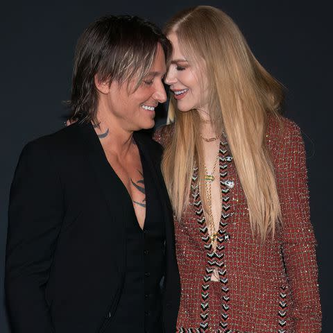 SUZANNE CORDEIRO/AFP via Getty Images Keith Urban and Nicole Kidman at the ACM Awards