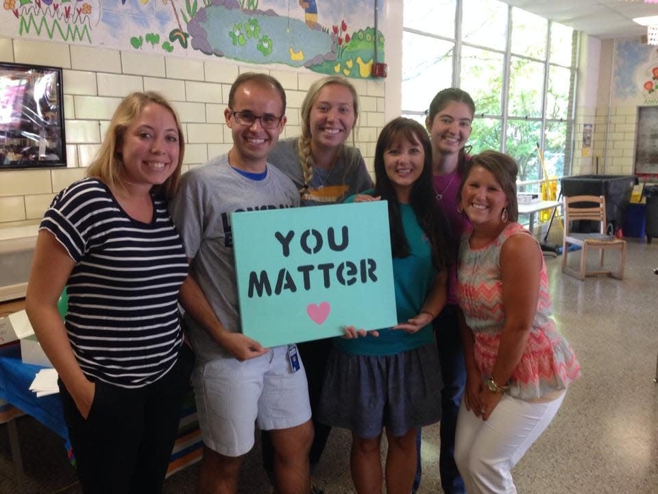 The staff has a message to students.