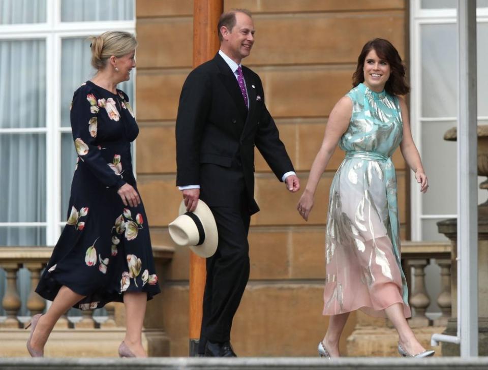 Sophie, Countess of Wessex, Prince Edward and Princess Eugenie | Yui Mok - WPA Pool/Getty