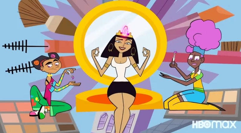 A screengrab from Clone High