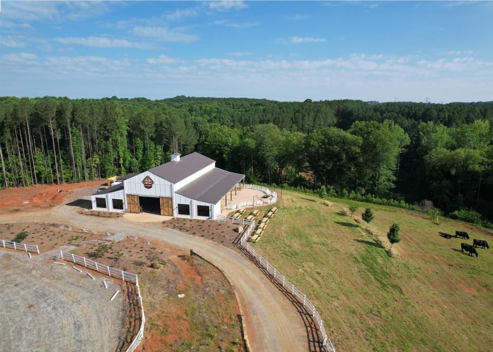 Bohemian Cattle Co. is about 35 miles northwest of uptown Charlotte. The farm-to-table restaurant and outdoors activities center opens on Wednesday, Aug. 2, 2023.