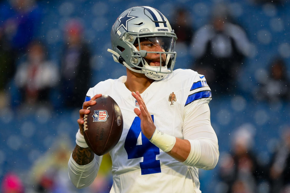 Dak Prescott is looking to bounce back after the Cowboys got destroyed in Week 15. (Photo by Rich Barnes/Getty Images)