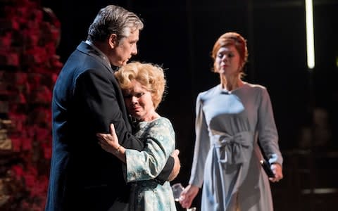 Imelda Staunton in Follies - Credit:  Alastair Muir