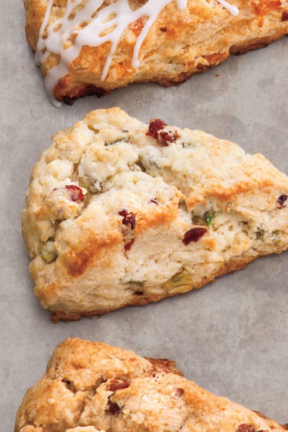 Cranberry-Pistachio Scones