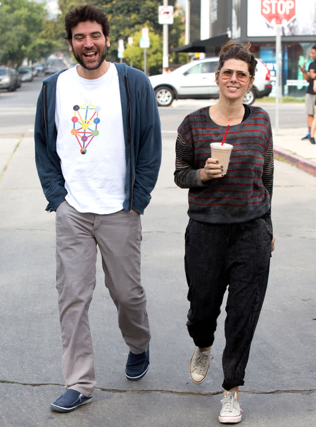 Sind Josh Radnor und Marisa Tomei das neue Traumpaar Hollywoods? (Bild: Splash News)