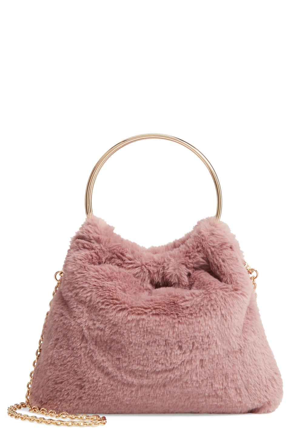20) A Furry Bag That Will Go With Your Teddy Coat
