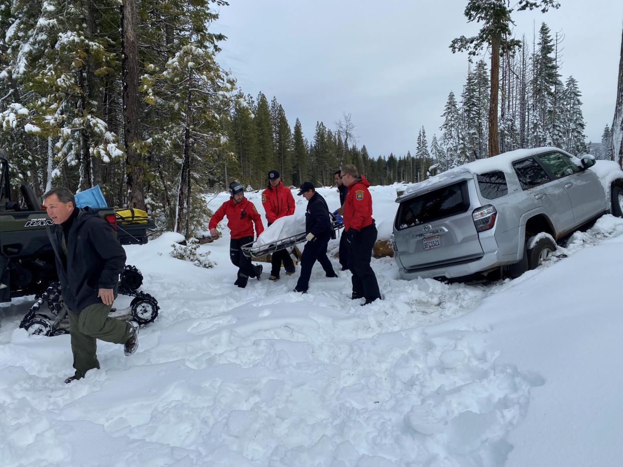 Officers rescue 68-year-old woman trapped in California mountains: Butte County Sheriff's Office