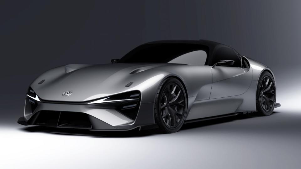 2025 lexus ev supercar concept