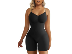 Trying the viral @ shapewear bodysuit that I saw on @mommasinpajamas!  Comment OCT19 to get the link to your inbox or you can head t
