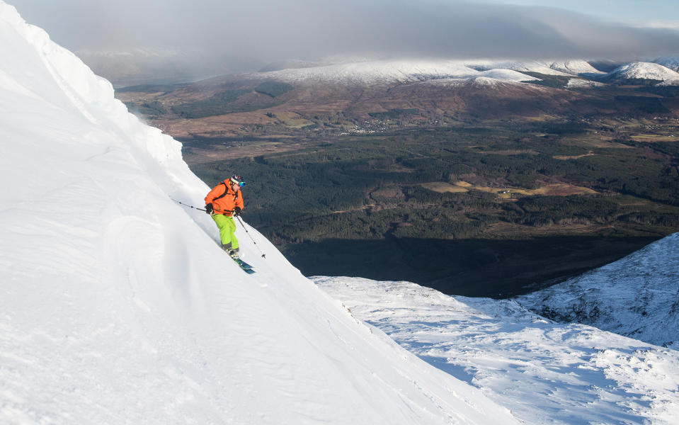 Skiing in Scotland provides access to some of the best views in Britain - Steven McKenna / Ski Scotland