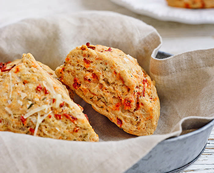 Sun-Dried Tomato, Thyme & Asiago Scones